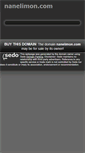 Mobile Screenshot of nanelimon.com